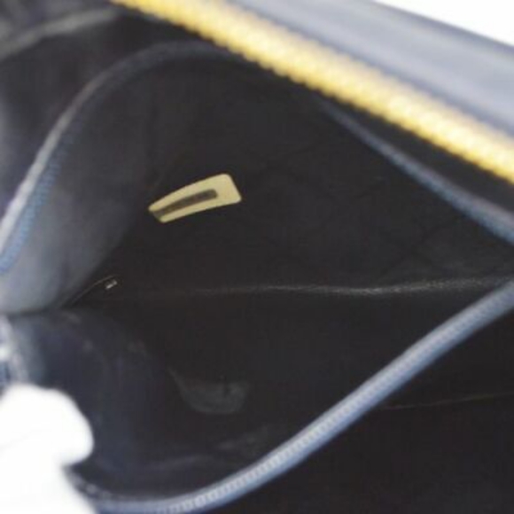 Authentic CHANEL Quilted CC BUM Belt Bag 1747838 Purse Bi-Color Canvas Leather - Picture 11 of 12